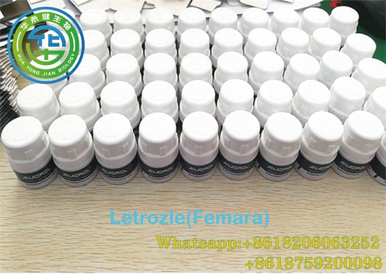 구두 작은 유리병 Femara 정제 작은 유리병 보디 빌딩 주기 Letrozole 2.5mgx100 병 상표